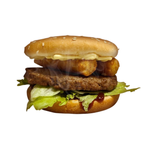 Бургер с сырными палочками