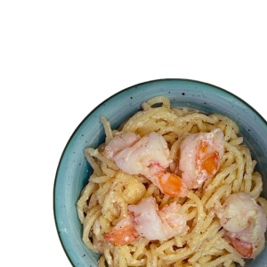 Паста с креветками