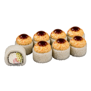 Вулкан с крабом